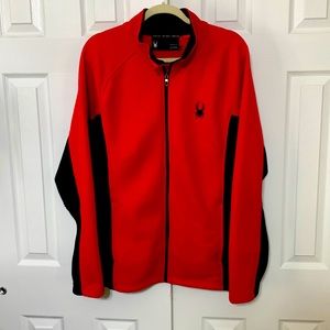 Spider Red and Black Jacket/Sweater